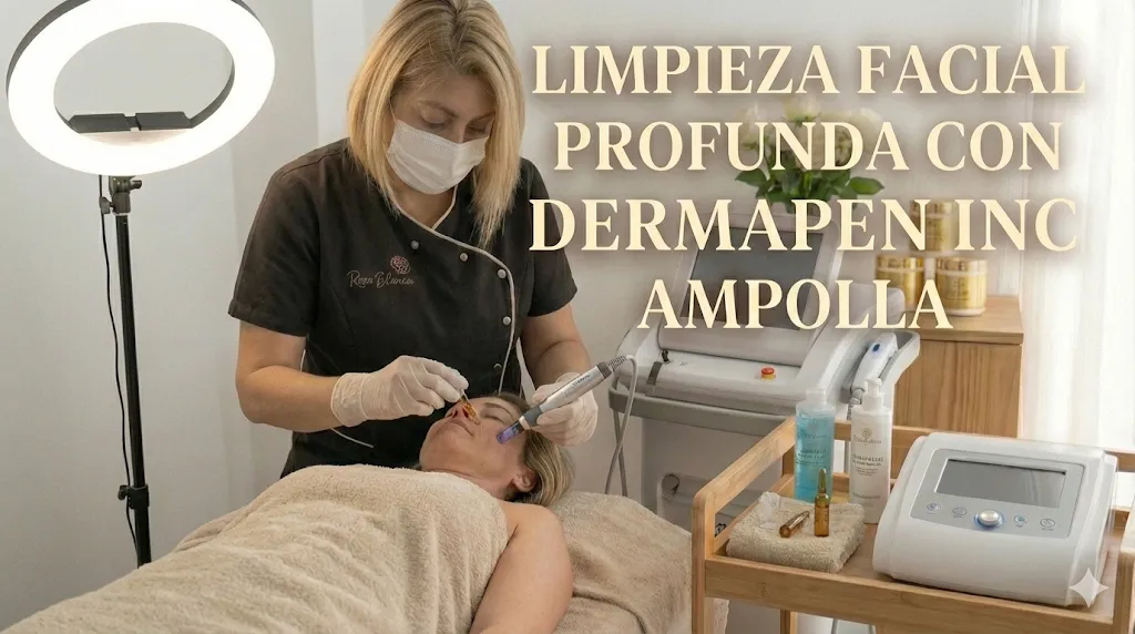 Limpieza Facial Profunda con Dermapen Inc Ampolla